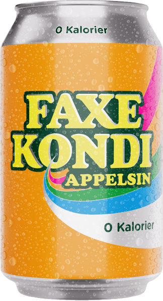 Faxe Kondi Appelsin 0 kal 24x033l