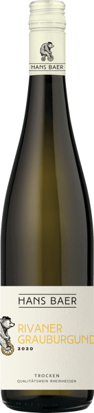 HANS BAER Rivaner Graunburgunder Rheinhessen 075L