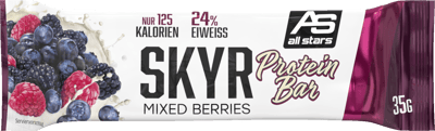 Alla stjärnor Skyr Protein Bar Mixed Bær 35G