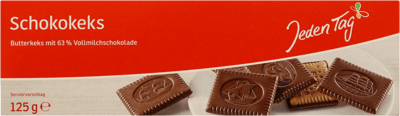 Kiks med lys chokolade 125 g