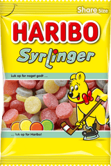 Haribo Syrlinger 375 g