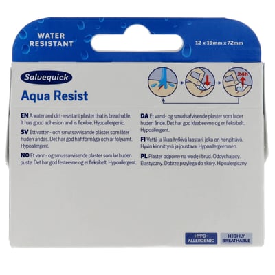 Salvequick aqua rezistă la 12 stk