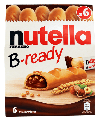Nutella B-pronto 6 pak 132 g