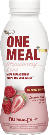 Nupo One Mahlzeit Rtd Jordbær 8x330 ml
