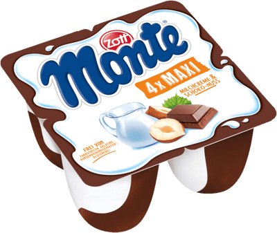 Monte Chokolade Maxi 4x100g