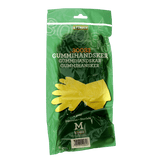 Gummihandsker gul M