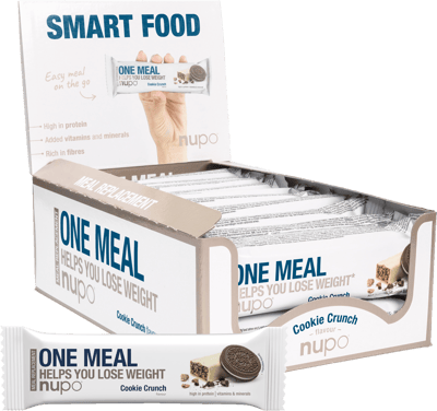 NuPo One Meal Bar Crunch di biscotti