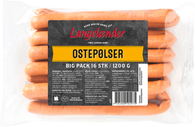 Ostepølser Langelænder 1200 g