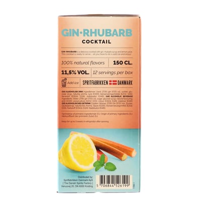 Nordic by Nature Rhubarb 115% 15 l
