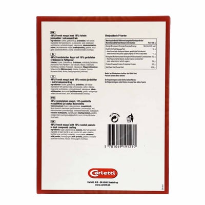 Carletti p-tærter 500g