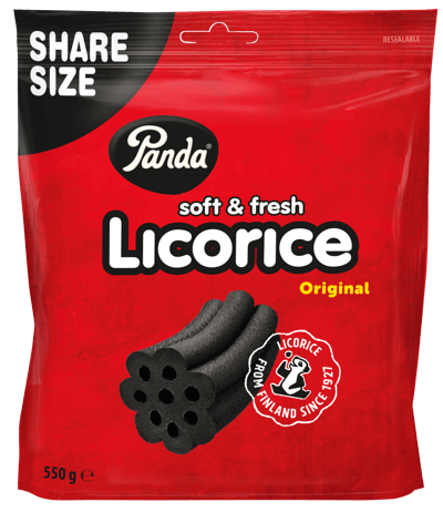 Panda Licorice Original Rød 550 g