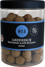 Lakridskugler mild 600 g