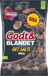 Malaco Det Salte Mix 800 g