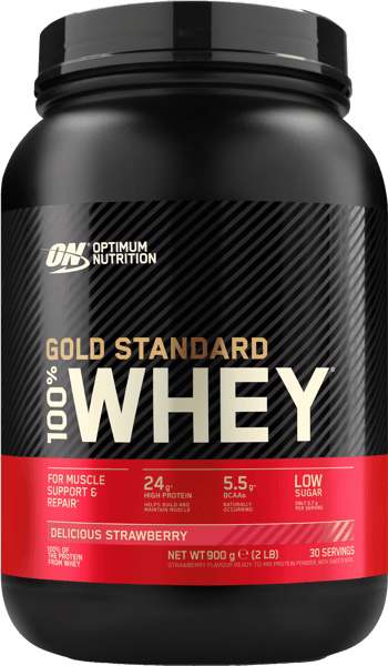 Optimal Nutrition Whey Gold Jordbær 900g