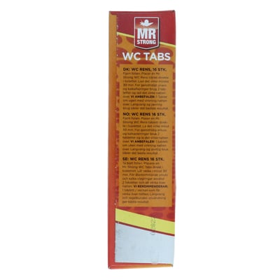 MR Strong WC Tabs Citrus 16 x 25g