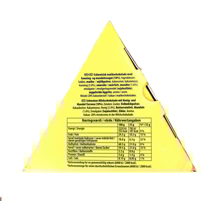 Toblerone XL 168 kg