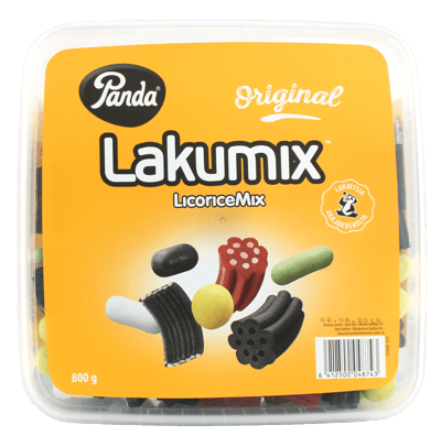 Panda Licoricemix Original 800 G