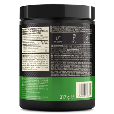 Nutrizione ottimale 100% kretinpulver 317G