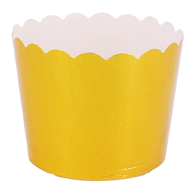 Muffinform 24stk guld