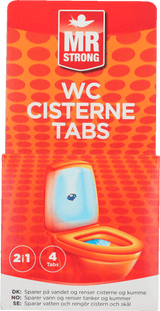 MR Strong WC Cisterne Tabs 4 x 50g