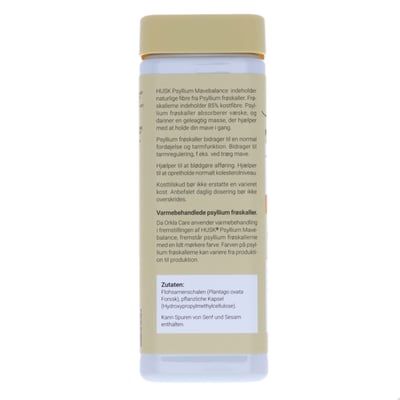 HUSK Psyllium mavebalance 225 kapsler