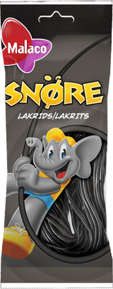 Malaco Lakridssnøre 94 g