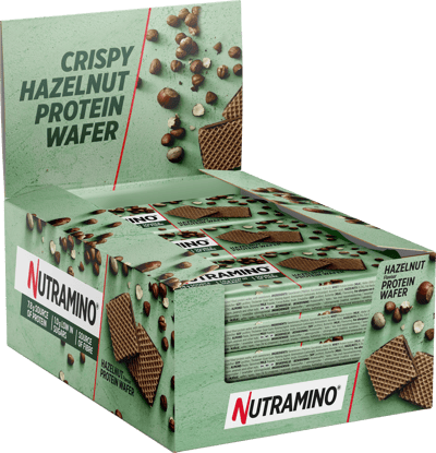 Proteina Nutramino Vaffel Hasselnød 39G