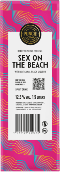 Punch Club Sex en la playa 125% 15L