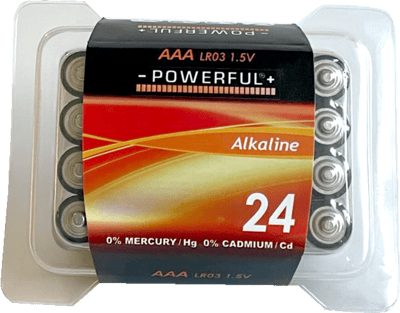 AAA AAA alcalin 24-PK