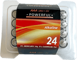 AAA AAA alcalin 24-PK