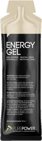 PurePower Energy Gel neutru Koffein 60 g