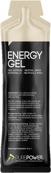 PurePower Energy Gel neutru Koffein 60 g