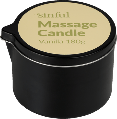 Pecaminoso Vanilje Massagelys 180 g