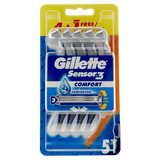 Gillette Sensor3 4+1 Value Pack