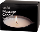 Pecaminoso Vanilje Massagelys 180 g