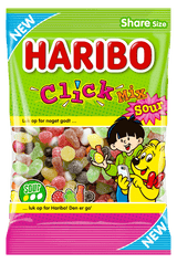 Haribo Click Mix Sour 325g DK