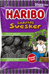 Haribo Lakrids Svesker 375 g