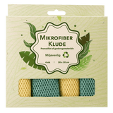 Mikrofiber rengøringsklude 4-pak