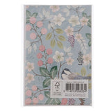 Kort Med Kuvert 15x10 cm 4 STK Hurra Og Blomster