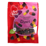 Trupa roșie Fruchtgummi Lakritz Duos 200g