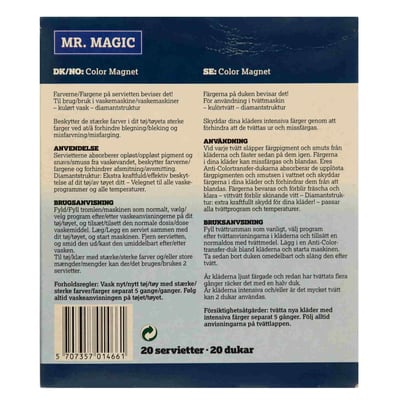 Mr Magic Color Magnet 20 Servietter