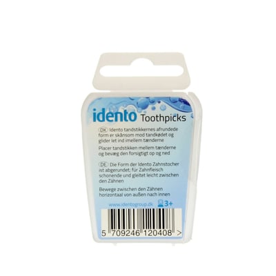 Idento tandstikker jag plast