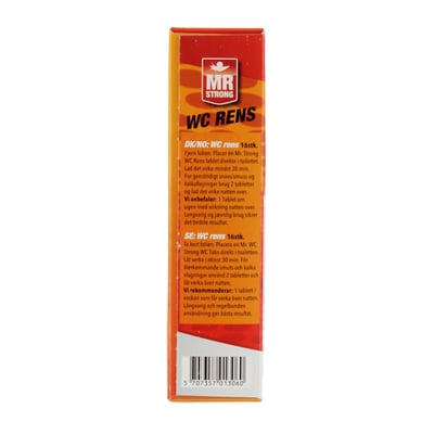Mr Strong WC Tabs