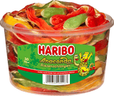 Haribo Kæmpeslanger 30stk 1200 g