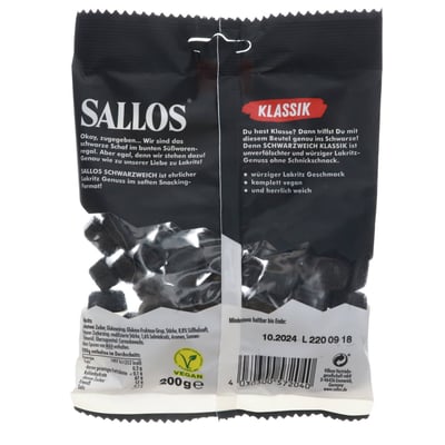 Sallos Schwarzweich Klassik 200g