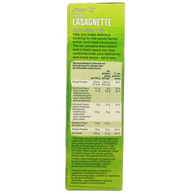 Knorr Lasagnette 270g