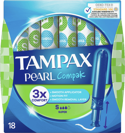 Tampax Compak Pearl Super Sp