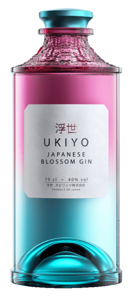 Ukiyo Japanese Blossom Gin 07l 40 %
