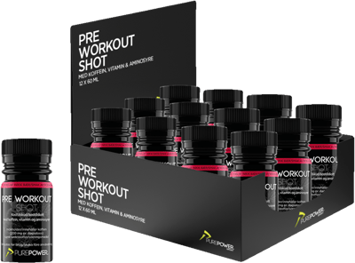 PurePower înainte de antrenament a împușcat 60 ml