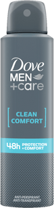 Colombe da uomo deospray pulito comfort 150 ml